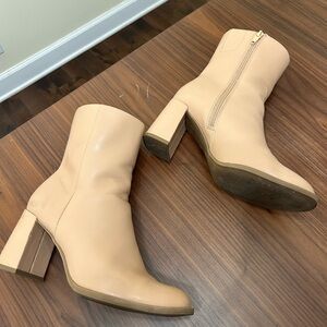 a new day Tan Ankle Booties
